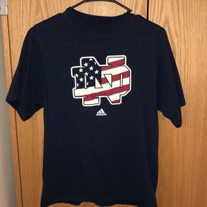 Adidas Men’s Small Notre Dame T-Shirt